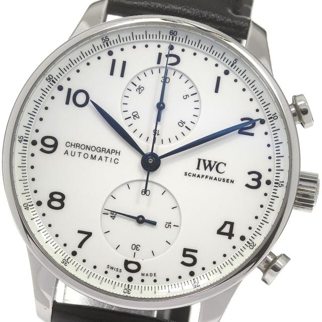 IWC IWC SCHAFFHAUSEN IW371602 ポルトギーゼ クロノグラフ 150イヤーズ 自動巻き メンズ 保証書付き_831993の通販は 987,800円