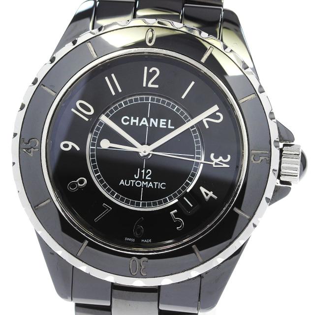 シャネル CHANEL H2980 J12 42ｍｍ ブラックセラミック 自動巻き メンズ _834732の通販は