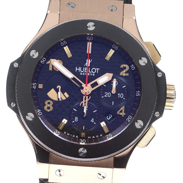 ウブロ HUBLOT 301.PM.131.RX.EG07 ビッグバン エジプトエディション クロノグラフ 自動巻き メンズ 良品 保証書付き_830741