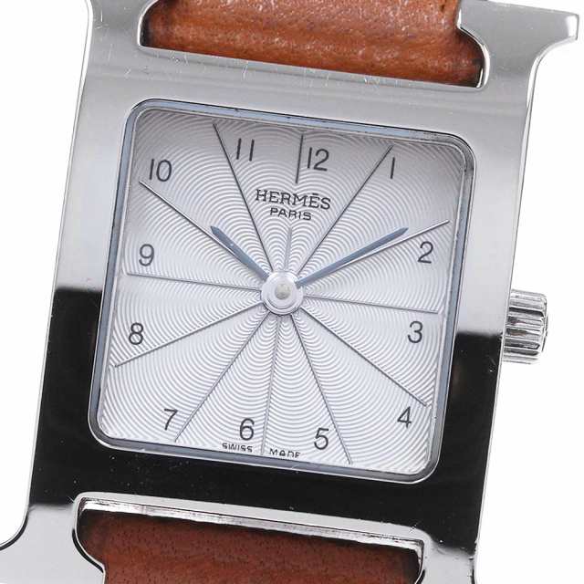 エルメス HERMES HH1.210 Hウォッチ クォーツ レディース 内箱・保証書付き_832769