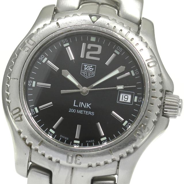 タグホイヤー TAG HEUER WT1110-0 リンク デイト クォーツ メンズ 保証書付き_835691【ev10】の通販は 47,401円
