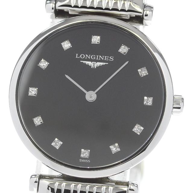 ロンジン LONGINES L4.209.4 グランド クラシック 12P ダイヤ クォーツ レディース 良品 _836169の通販は 52,668円