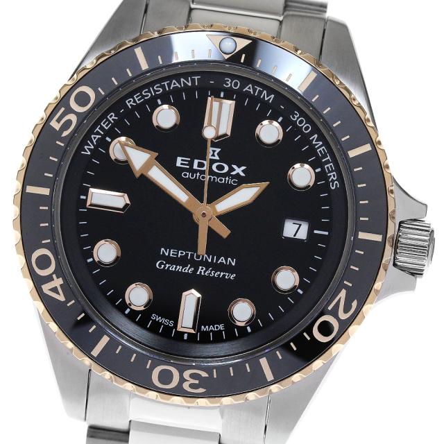 エドックス EDOX Ref.80801-3NRM-NIR スカイダイバー ネプチュニアン 自動巻き メンズ 良品 _837551【ev10】の通販は