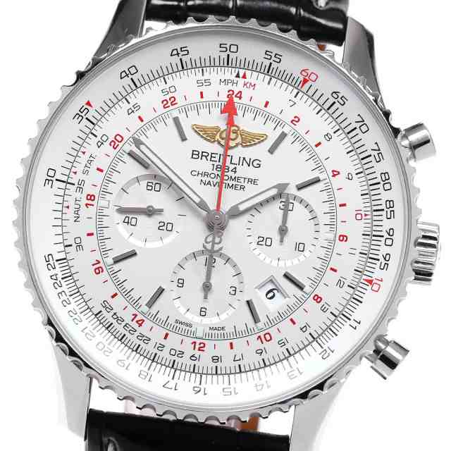 ブライトリング BREITLING AB0441 ナビタイマー クロノグラフ デイト 自動巻き メンズ _838046の通販は