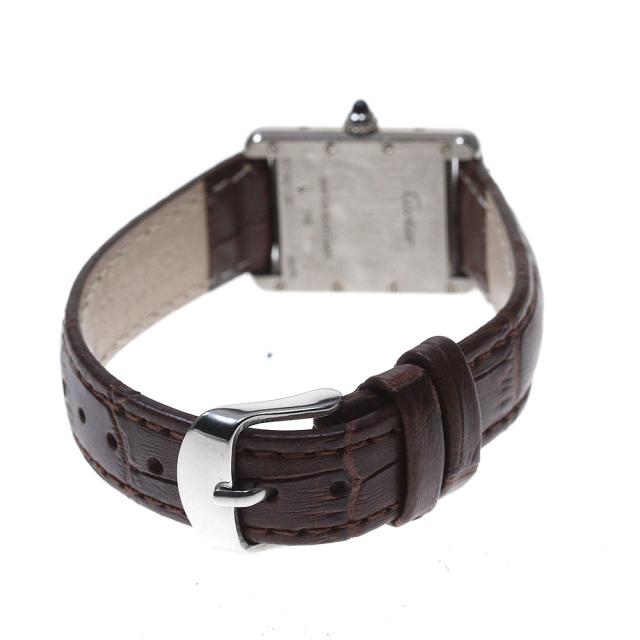 カルティエ CARTIER W1541056 タンク ルイ K18WG クォーツ レディース  