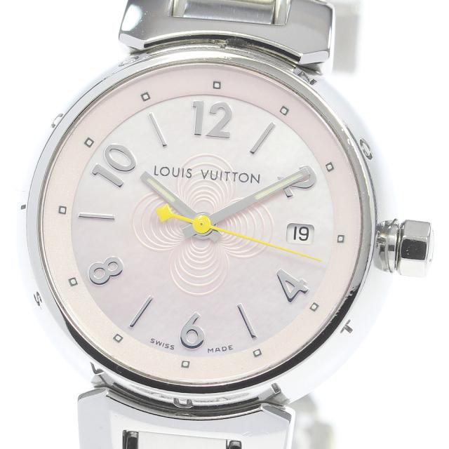 ルイ・ヴィトン LOUIS VUITTON Q1216 タンブール デイト クォーツ レディース _836996の通販は