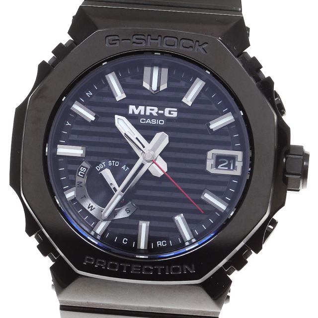 カシオ CASIO MRG-B2100B-1AJR Gショック MR-G デイデイト ソーラー電波 メンズ 美品 箱・保証書付き_838383の通販は 262,251円
