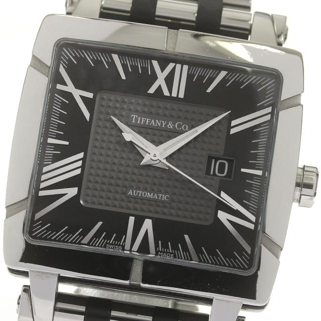 ティファニー TIFFANY&Co. Z1100.70.12A10A00A アトラスジェント スクエア 自動巻き メンズ 保証書付き_837379の通販は 142,780円