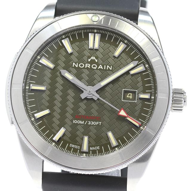 ノルケイン NORQAIN N1000S01A/K101/10KC.20S アドベンチャー スポーツ デイト 自動巻き メンズ 美品 箱・保証書付き_836858の通販は