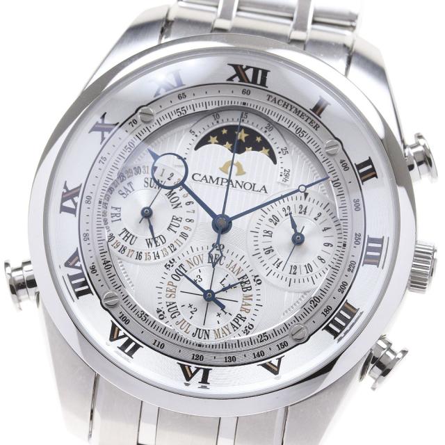 シチズン CITIZEN AH4080-52A カンパノラ グランドコンプリケーション ムーンフェイズ クォーツ メンズ 美品 箱付き_840257の通販は