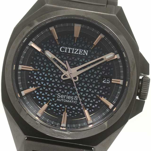 シチズン CITIZEN 0950-S125766/NA1015-81Z シリーズエイト デイト 自動巻き メンズ _839896