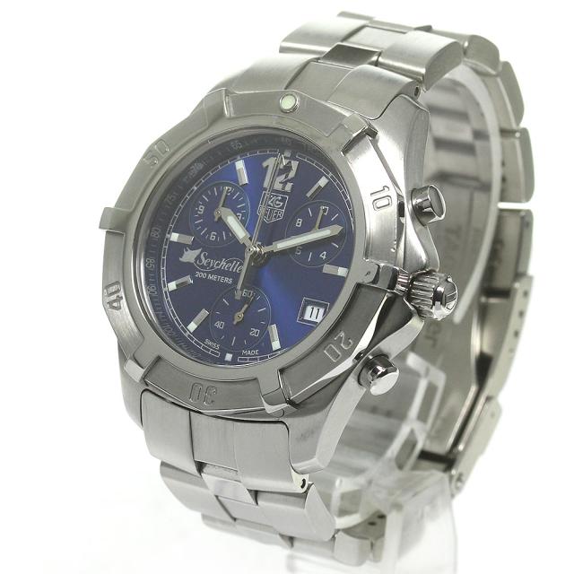 美品　希少　タグホイヤー　エクスクルーシブ CN1110 黒文字盤　クロノグラフ 楽天市場】【TAG HEUER】タグホイヤー エクスクルーシブ クロノ CN1110