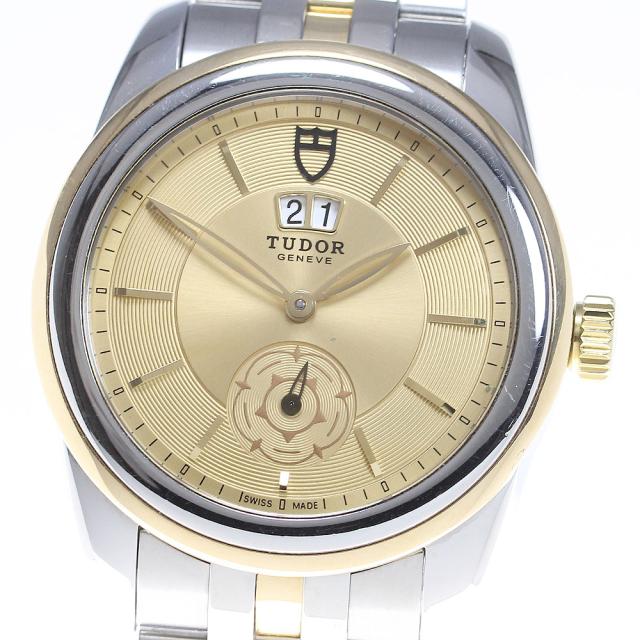 訳あり チュードル TUDOR 57003 グラマー ダブルデイト スモールセコンド 自動巻き メンズ _834411の通販は