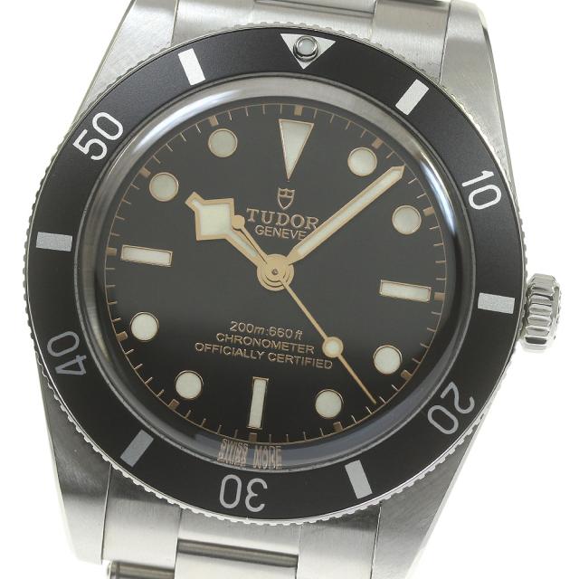 チュードル TUDOR 79000N ブラックベイ 54 自動巻き メンズ 極美品 箱・保証書付き_837401の通販は