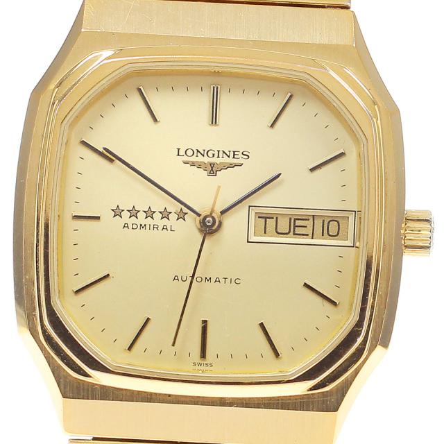 ロンジン LONGINES L7.635.2 アドミラル 5スター デイデイト cal.2836-2 自動巻き メンズ _840002の通販は 35,607円