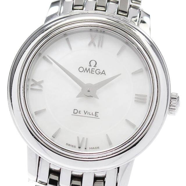 オメガ OMEGA 424.10.24.60.05.001 デビル プレステージ クォーツ レディース 保証書付き_840794の通販は腕時計レディース