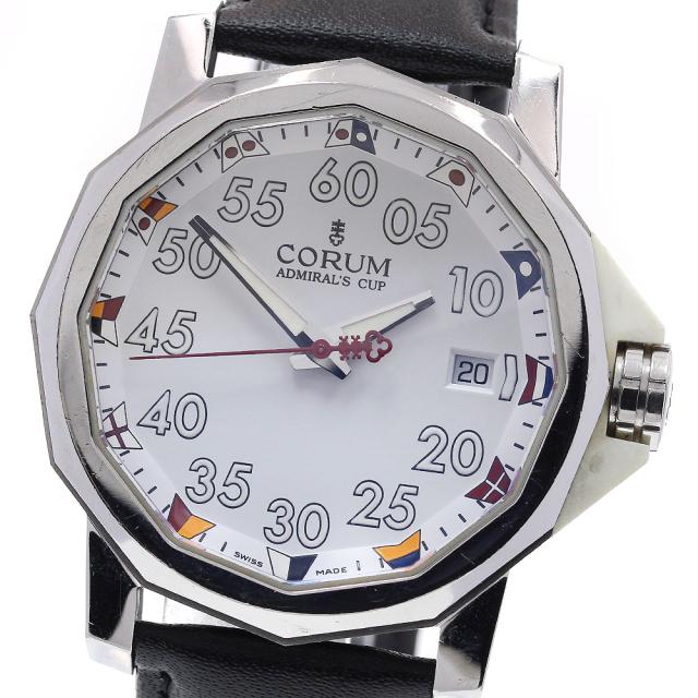 コルム CORUM 01.0010 アドミラルズカップ コンペティション 40 デイト 自動巻き メンズ _840744