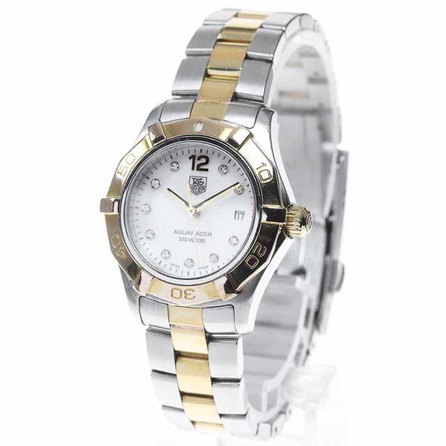 タグホイヤー TAG HEUER WAF1425 アクアレーサー デイト 10ダイヤ クォーツ レディース _831948の通販は