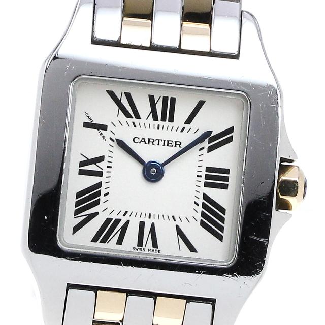 カルティエ CARTIER W25066Z6 サントスドゥモワゼル クォーツ レディース _837148の通販は