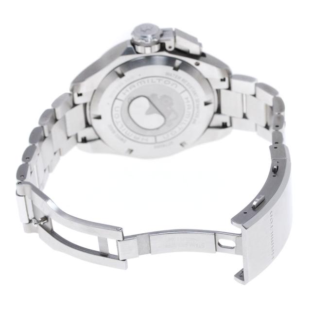 ハミルトン HAMILTON H776050 カーキネイビー オープンウォーター デイト 自動巻き メンズ 箱・保証書付き_839716の通販は