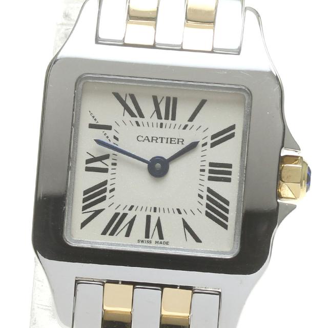 カルティエ CARTIER W25066Z6 サントスドゥモワゼル クォーツ レディース 良品 _837147の通販は