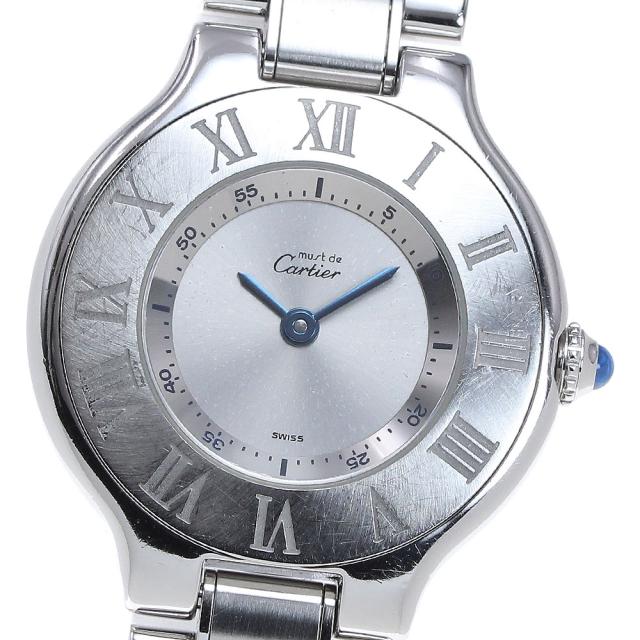カルティエ CARTIER W10109T2 マスト21 ヴァンティアン クォーツ 