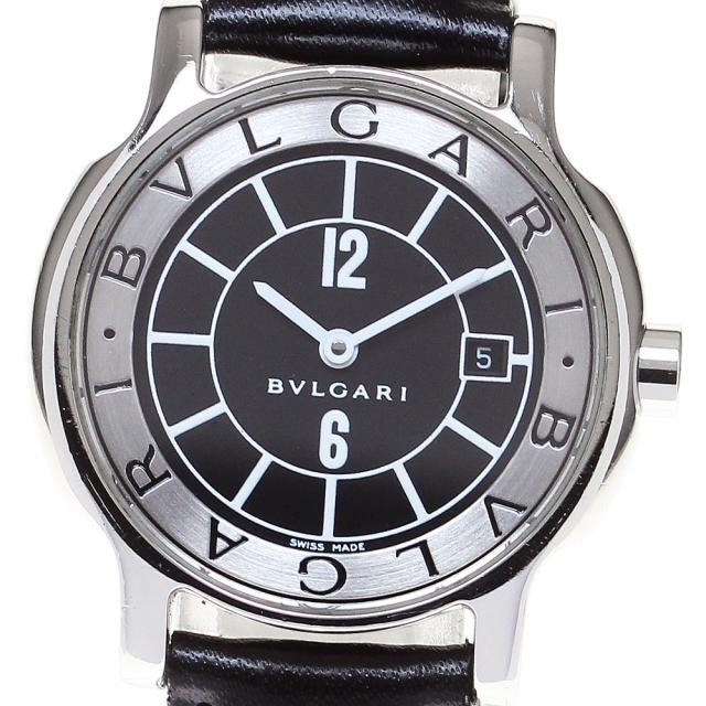 ブルガリ BVLGARI ST29S ソロテンポ デイト クォーツ レディース