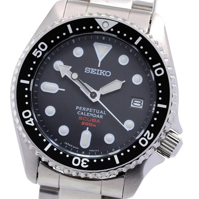 セイコー SEIKO SBCM023/8F35-00A0 プロスペックス ダイバー スキューバ パーペチュアルカレンダー クォーツ メンズ 良品 保証書付_845569の通販は