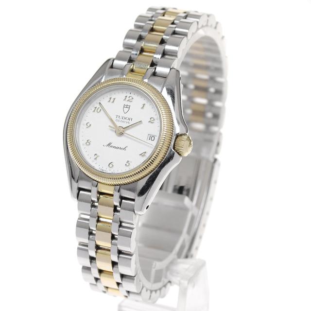 ★チュードル モナーク デイト SS/SS クォーツ メンズ 15630