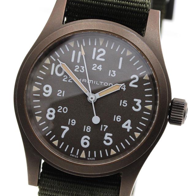 ハミルトン HAMILTON H694490 カーキフィールド メカニカル 手巻き メンズ _846102の通販は 65,780円
