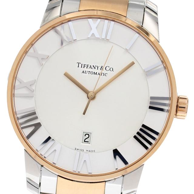 ティファニー TIFFANY&Co. Z1810.68.13A21A00A アトラス ドーム K18PGコンビ デイト 自動巻き メンズ 保証書付き_846510の通販は