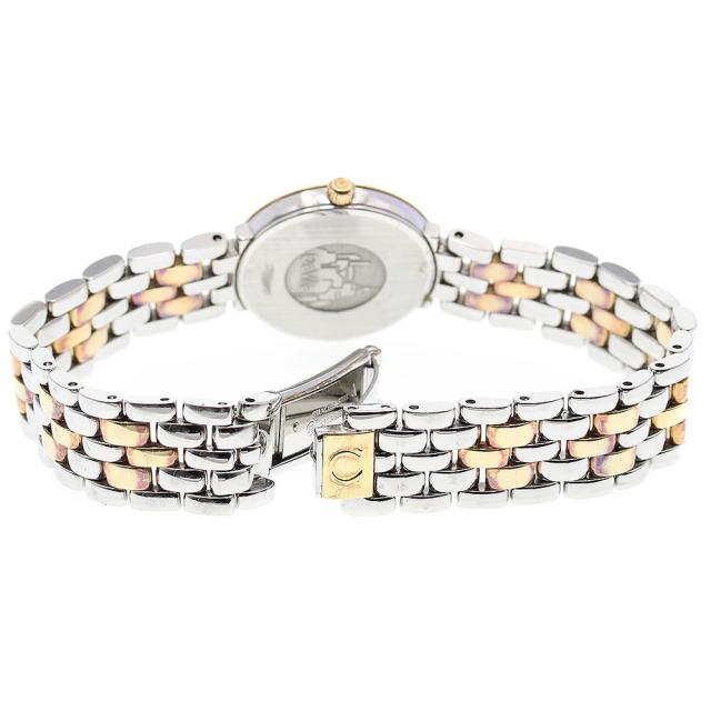 オメガ OMEGA 7374.21 デビル YGコンビ クォーツ レディース 保証書付き_846901の通販は