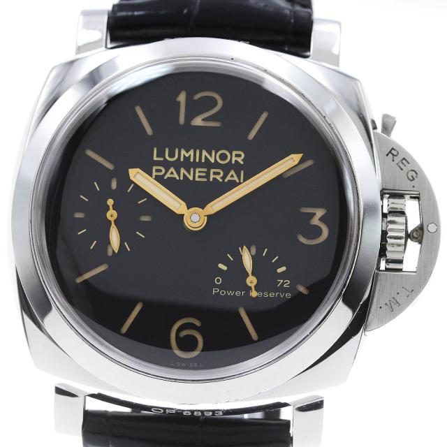 パネライ PANERAI PAM00423 ルミノール 1950 3DAYS パワーリザーブ 手巻き メンズ _847597の通販は