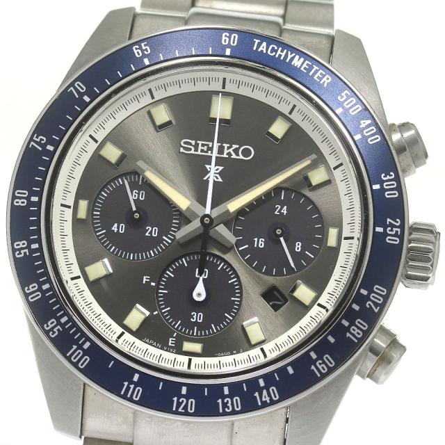 セイコー SEIKO SBDL111/V192-0AH0 プロスペックス スピードタイマー ソーラー メンズ 美品 _846730の通販は