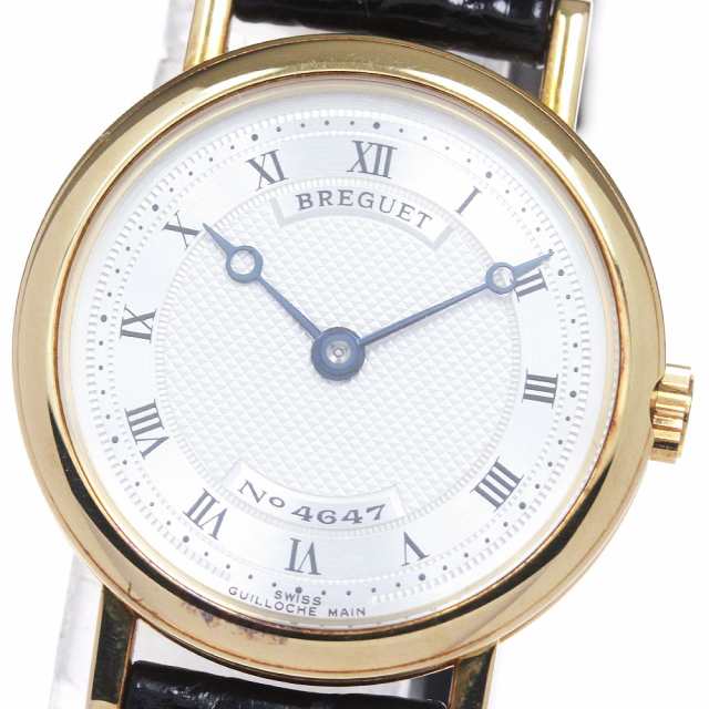ブレゲ Breguet 8550 クラシック K18YG 手巻き レディース 箱付き_847930の通販は