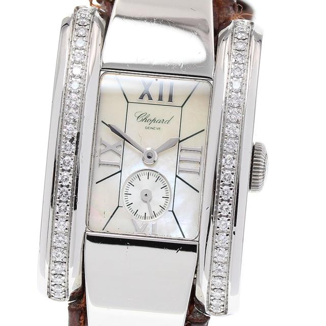 ショパール Chopard 41/8415 ラストラーダ ダイヤベゼル シェル文字盤 クォーツ レディース _842485の通販は