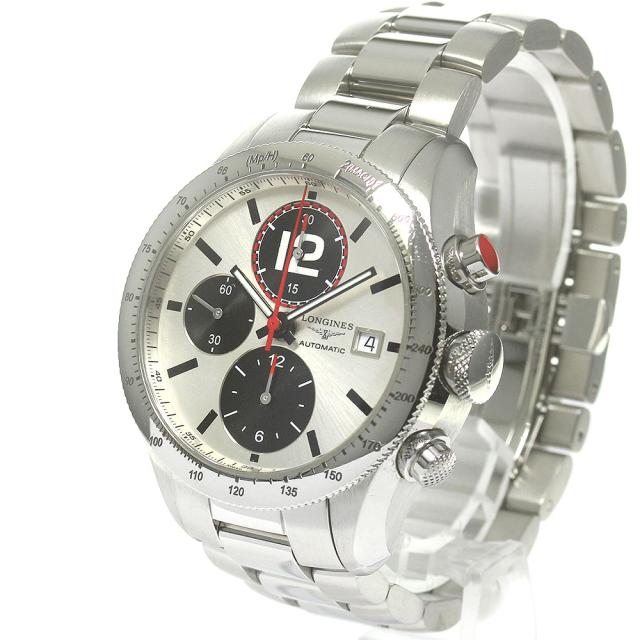 ロンジン グランヴィテス メンズ 腕時計 稼働品 クロノグラフ 純正ベルト ロンジン グランヴィテス メンズ 腕時計 稼働品 クロノグラフ 純正ベルト