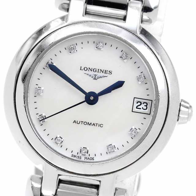 【メーカー直送】 ロンジン LONGINES L8.111.4 プリマルナ デイト 11Pダイヤ 自動 その他