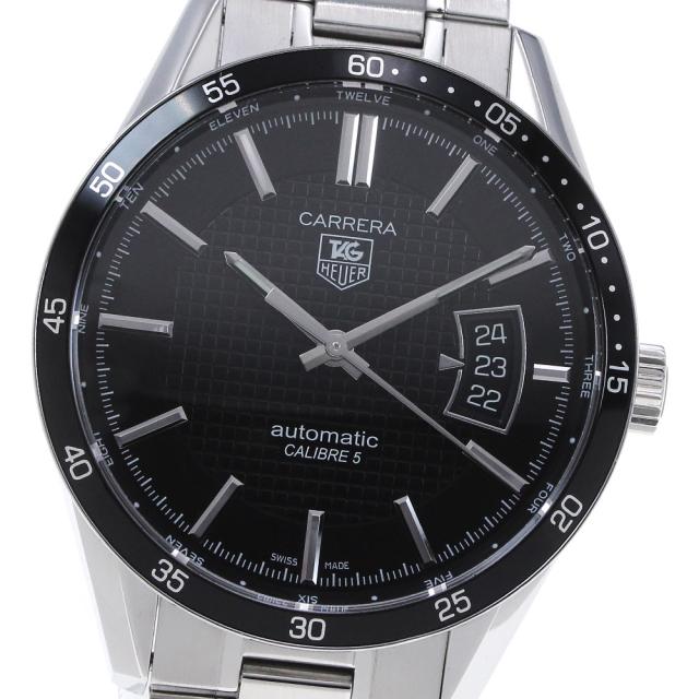 タグホイヤー TAG HEUER WV211M カレラ キャリバー5 デイト 自動巻き メンズ 保証書付き_848102の通販は