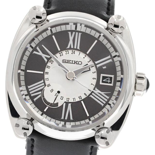 セイコー SEIKO SBLA073/5R66-0AC1 ガランテ GMT パワーリザーブ スプリングドライブ メンズ 箱付き_848887の通販は