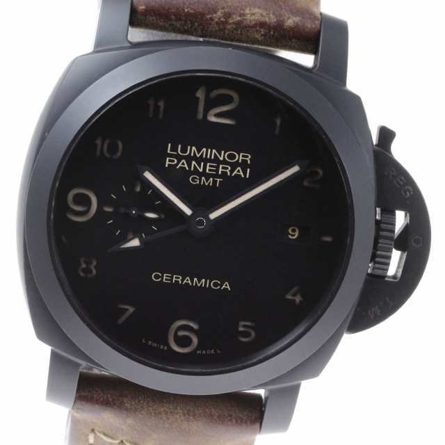 パネライ PANERAI PAM00441 ルミノール1950 セラミカ GMT 自動巻き メンズ _849710の通販は