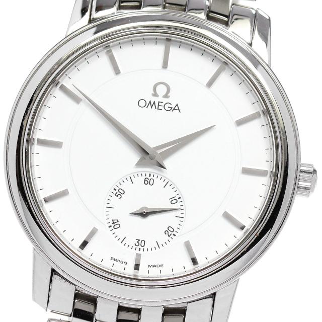 オメガ OMEGA 4520.21 デビル プレステージ スモールセコンド 手巻き メンズ 良品 保証書付き_861331の通販は