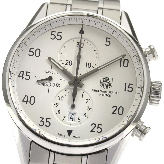 タグホイヤー TAG HEUER CAR2015-0 スペースX 世界限定2012本 クロノグラフ 自動巻き メンズ _848695の通販は