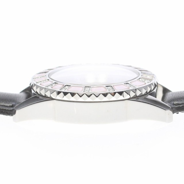 クリスチャンディオール Christian Dior CD112111 クリスタル ダイヤ クォーツ レディース 良品 _860900の通販は