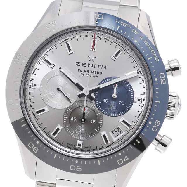 ゼニス ZENITH 03.3103.3600/69.M3100 クロノマスター スポーツ ブティック エディション デイト 自動巻き メンズ 美品 保証書付き_861567の通販は 1,207,800円
