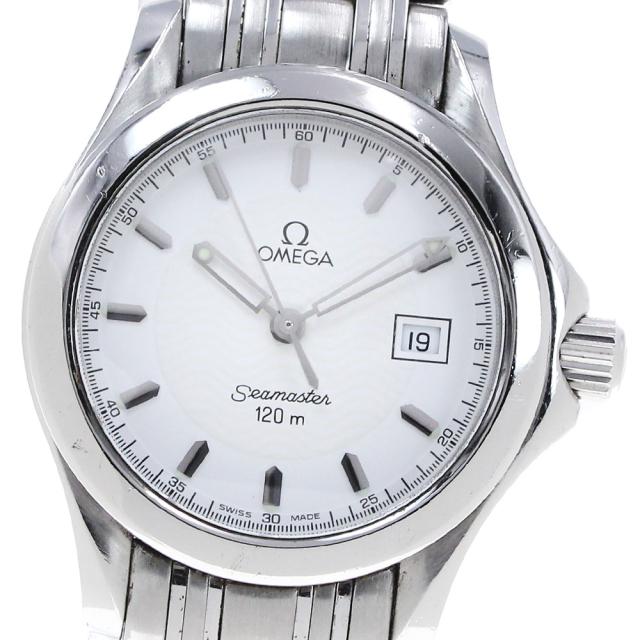 オメガ OMEGA 2581.21 シーマスター120 デイト クォーツ レディース _860318の通販は 49,368円