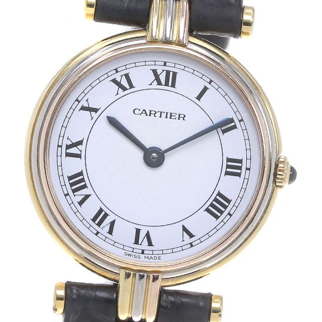カルティエ CARTIER 86533553 ヴァンドーム トリニティ K18 クォーツ レディース 内箱付き_861647の通販は