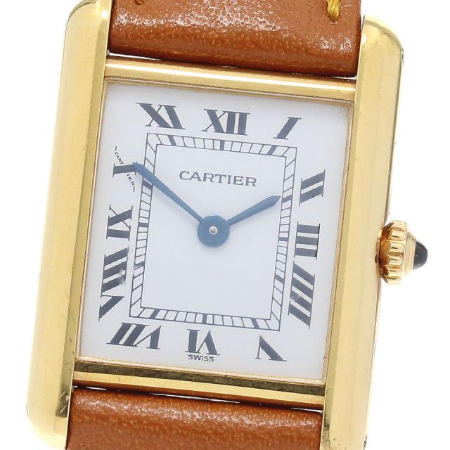 カルティエ CARTIER 81720553 タンクルイMM K18YG クォーツ レディース _839875の通販は 345,510円