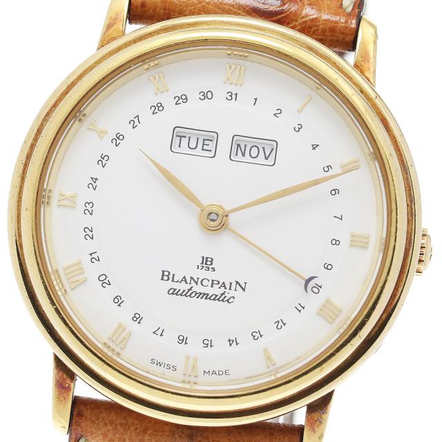 ブランパン Blancpain ヴィルレ K18YG トリプルカレンダー 自動巻き メンズ _846389 412,280円