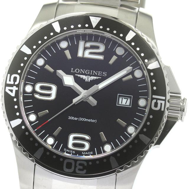 ロンジン LONGINES L3.730.4 ハイドロコンクエスト デイト クォーツ メンズ 美品 箱・保証書付き_861768の通販は 60,379円